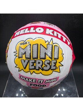 MGA Hello Kitty Miniverse Make It Mini Food Series 1 Collectible Ball